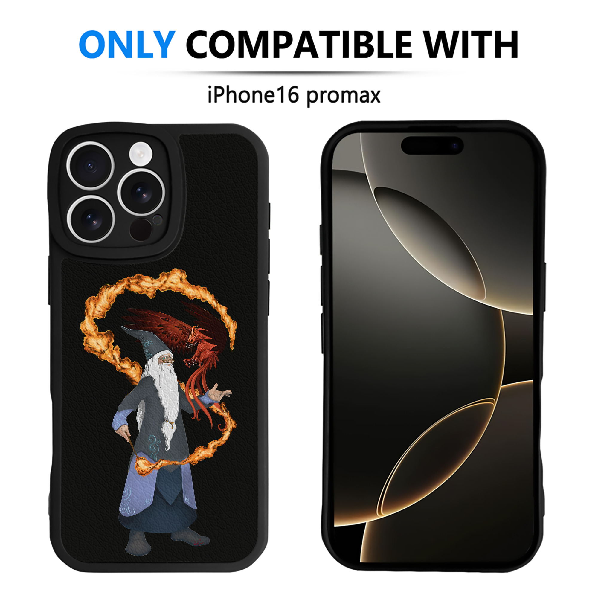 （画像用） Harry Potter ハリー・ポッターシリーズ 【iPhone 16シリーズ対応】シリコンスマホケース（レザー調） 材質：シリコン